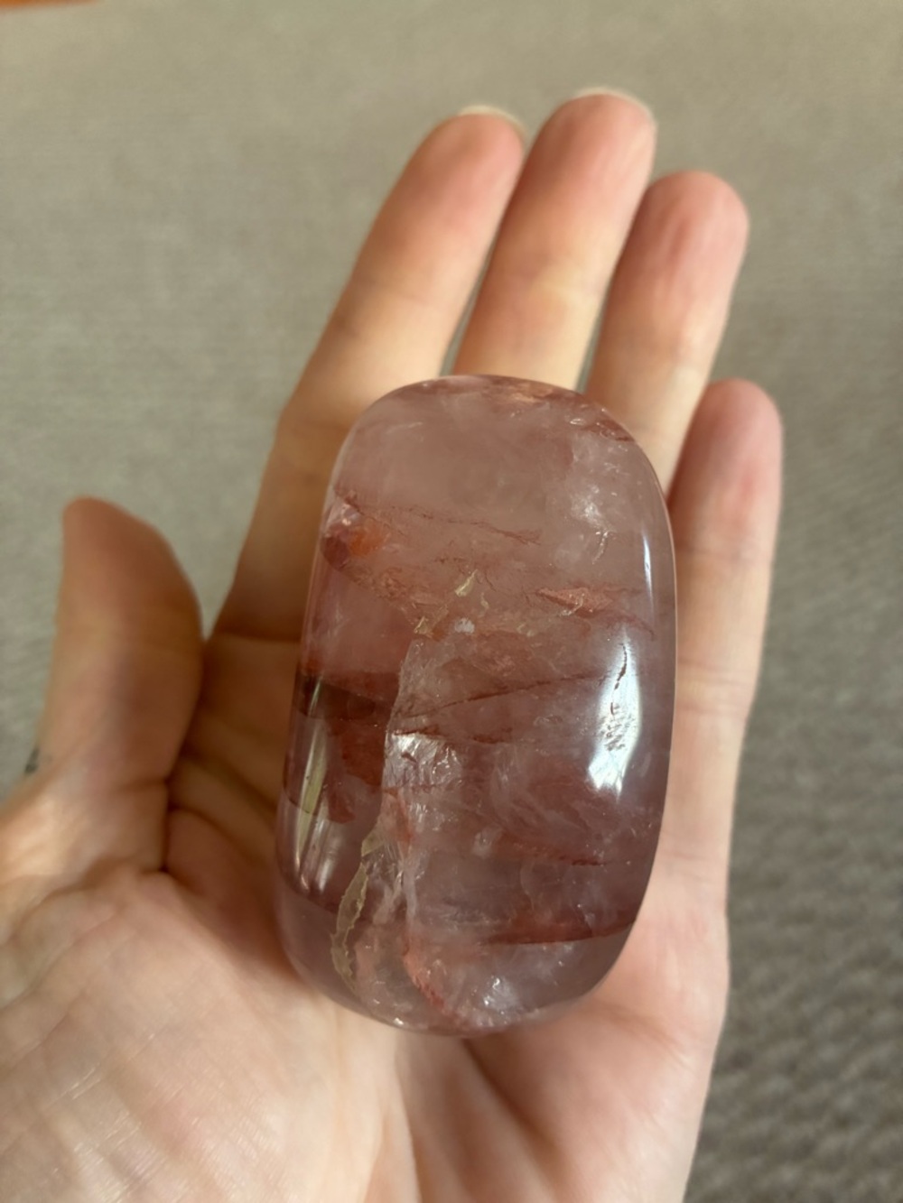 🔮 4 Piece Crystal Gift Box- Fire Quartz, Quartz Merkaba, Black Opal, Amethyst 🎁 - Picture 6 of 14